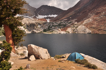 Camping at Franklin Lakes