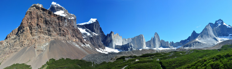 Panorama Paine Grande