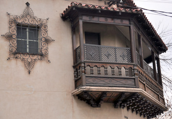 Colonial balcony